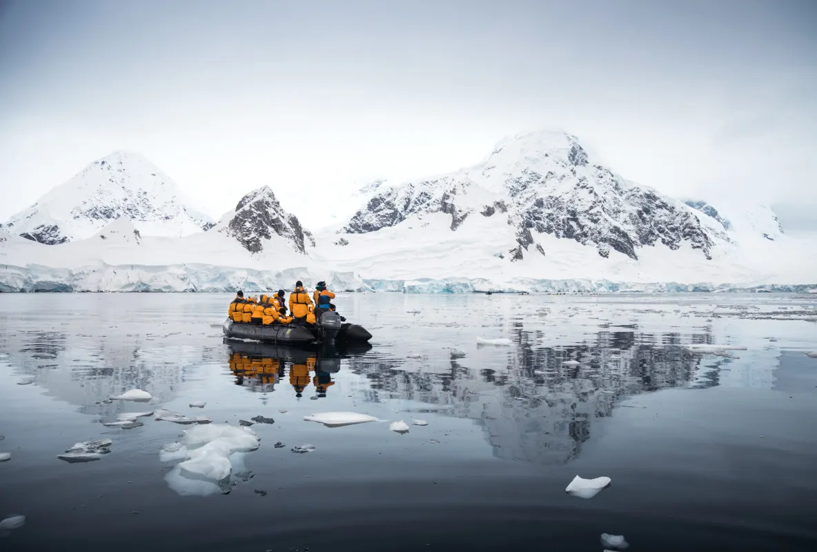 Antarctic landing